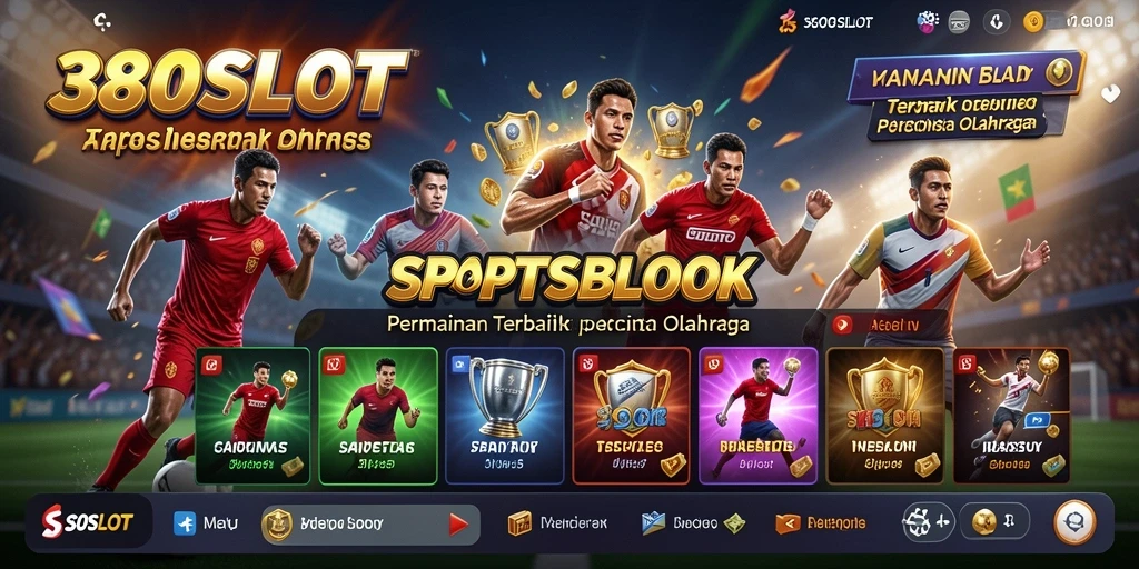 Tampilan gameplay menarik dari aplikasi Sportsbook 380SLOT.