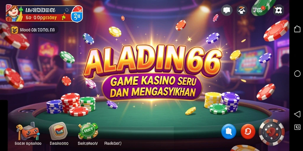 Tampilan grafis keren dan gameplay seru di ALADIN66.