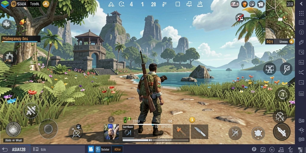 Menampilkan gameplay seru dalam dunia terbuka ASIA128.