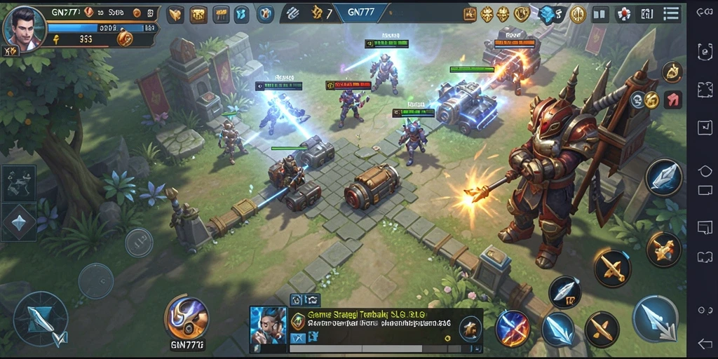 Gameplay SLG yang strategis dan menegangkan di GN777.