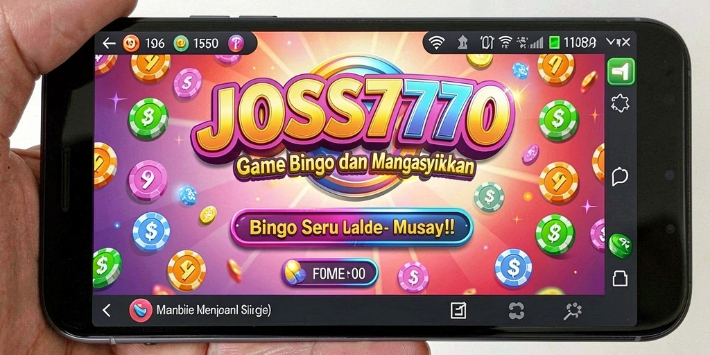 Tangkapan layar gameplay Bingo JOSS777 yang menarik dan interaktif.