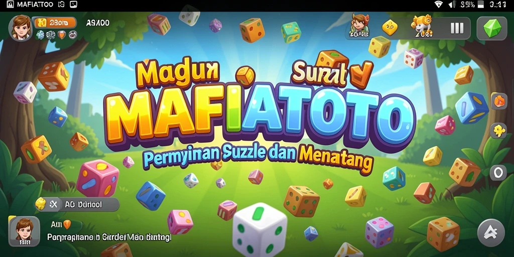 Tampilan gameplay menarik dari MAFIATOTO dengan tantangan Puzzle.