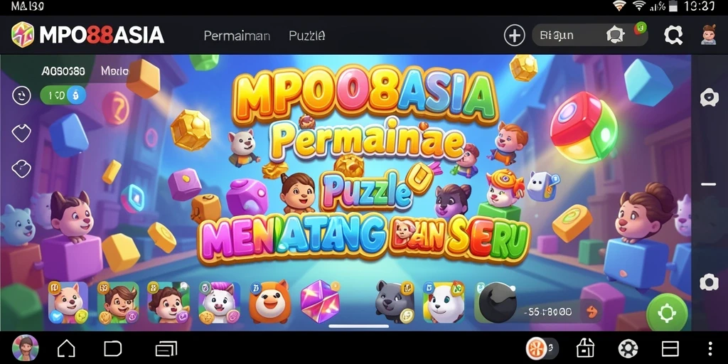 Screenshot MPO88ASIA menampilkan gameplay puzzle yang menarik dan menantang.