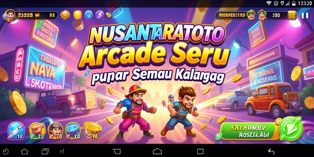 Gameplay menarik NUSANTARATOTO dengan warna-warna cerah.