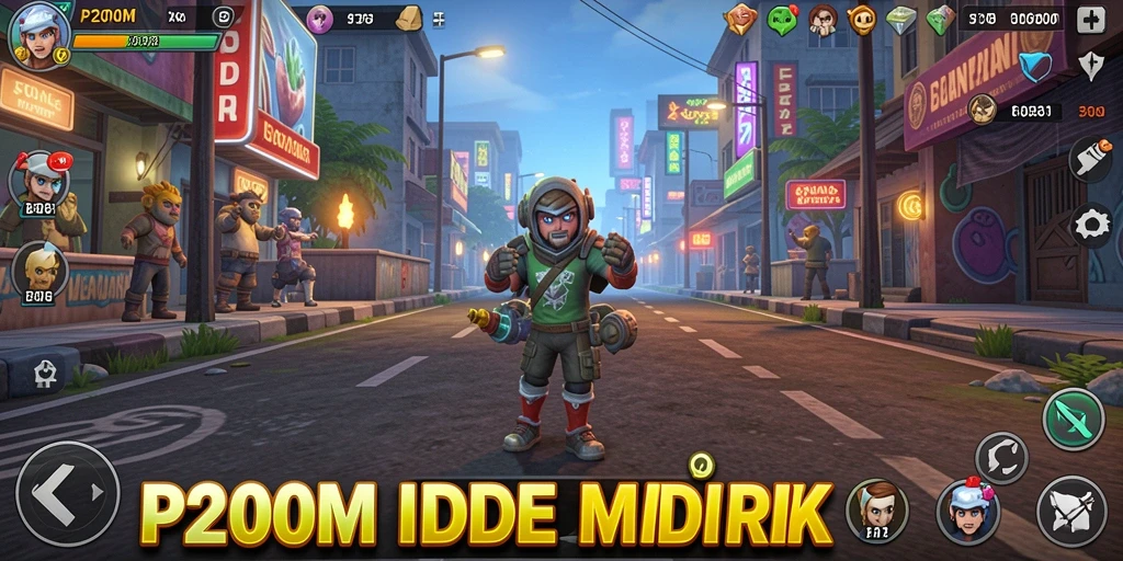 Tampilan gameplay P200M yang menarik dalam kategori Idle.