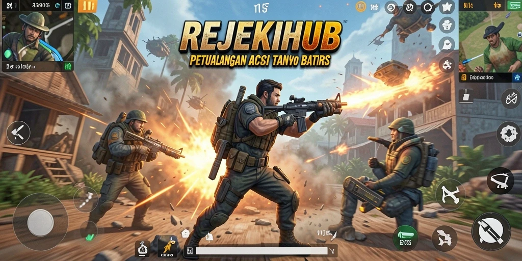 Screenshot gameplay REJEKIHUB menampilkan aksi mendebarkan.