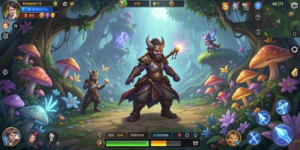 Tampilan gameplay RK77 yang menakjubkan dalam petualangan seru.