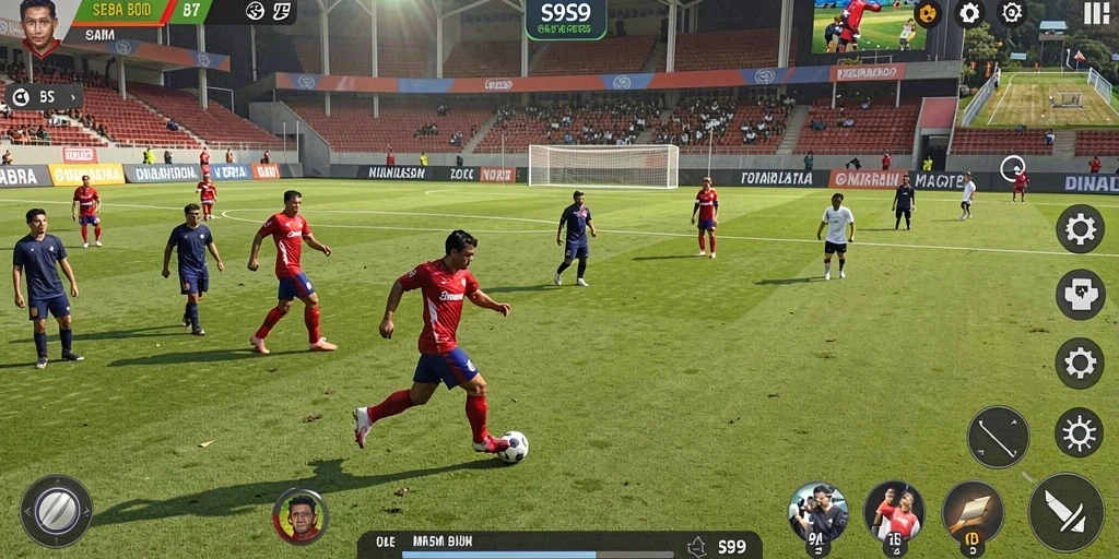 Tampilan gameplay S9S9 yang mendebarkan dan realistis.