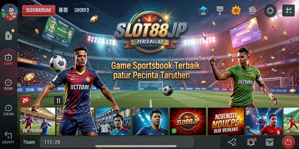 Tampilan gameplay menarik dan mudah digunakan dari SLOT88JP.
