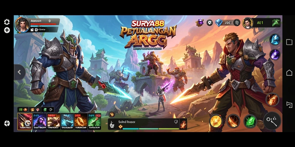Gameplay menarik SURYA88 menampilkan pertarungan seru dan eksplorasi mendalam.