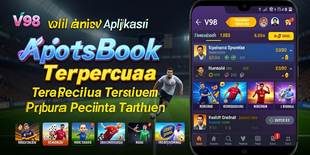 Tampilan gameplay V98 dengan fitur taruhan yang menarik.