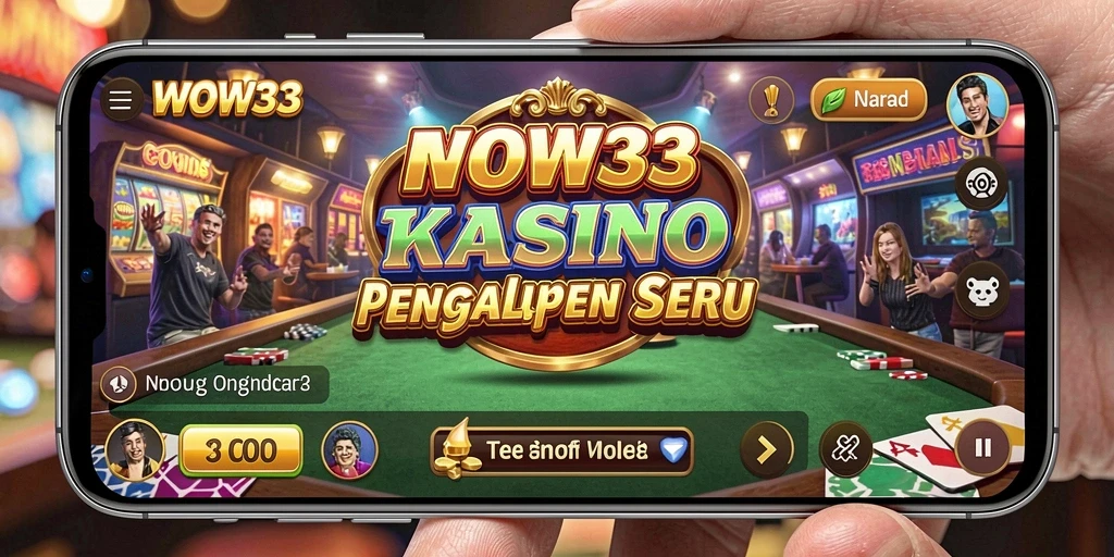Gameplay mendebarkan di WOW33, menampilkan berbagai permainan Kasino.